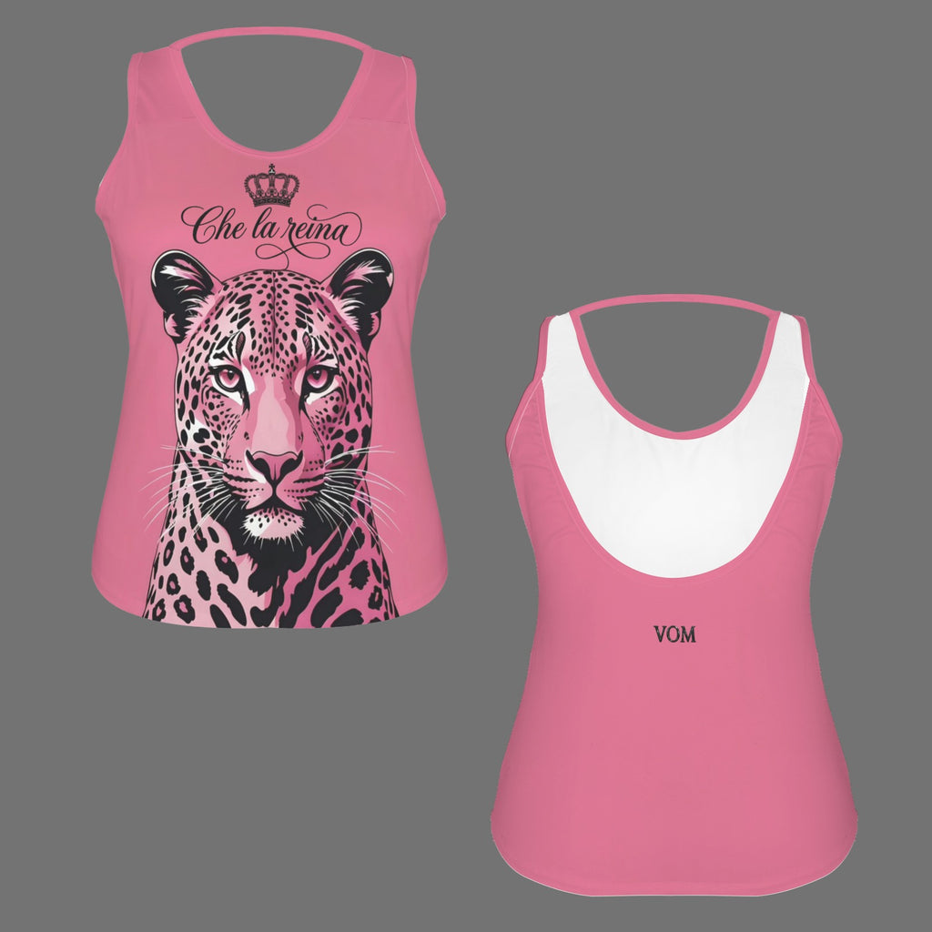 Camiseta de tirantes de mujer con diseño Che la reina