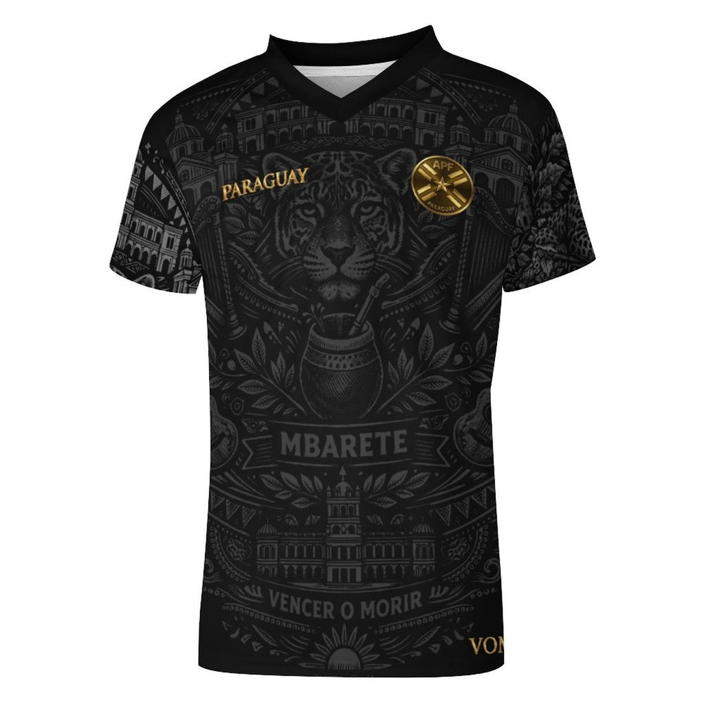 Camiseta de la selección paraguaya con cuello alto edición especial