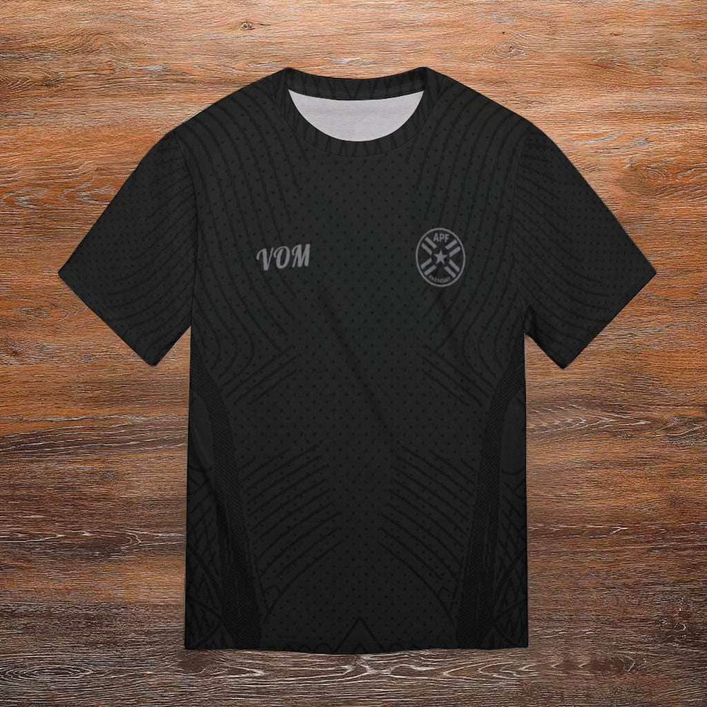 Camiseta deportiva con escudo y diseño de la selección paraguaya
