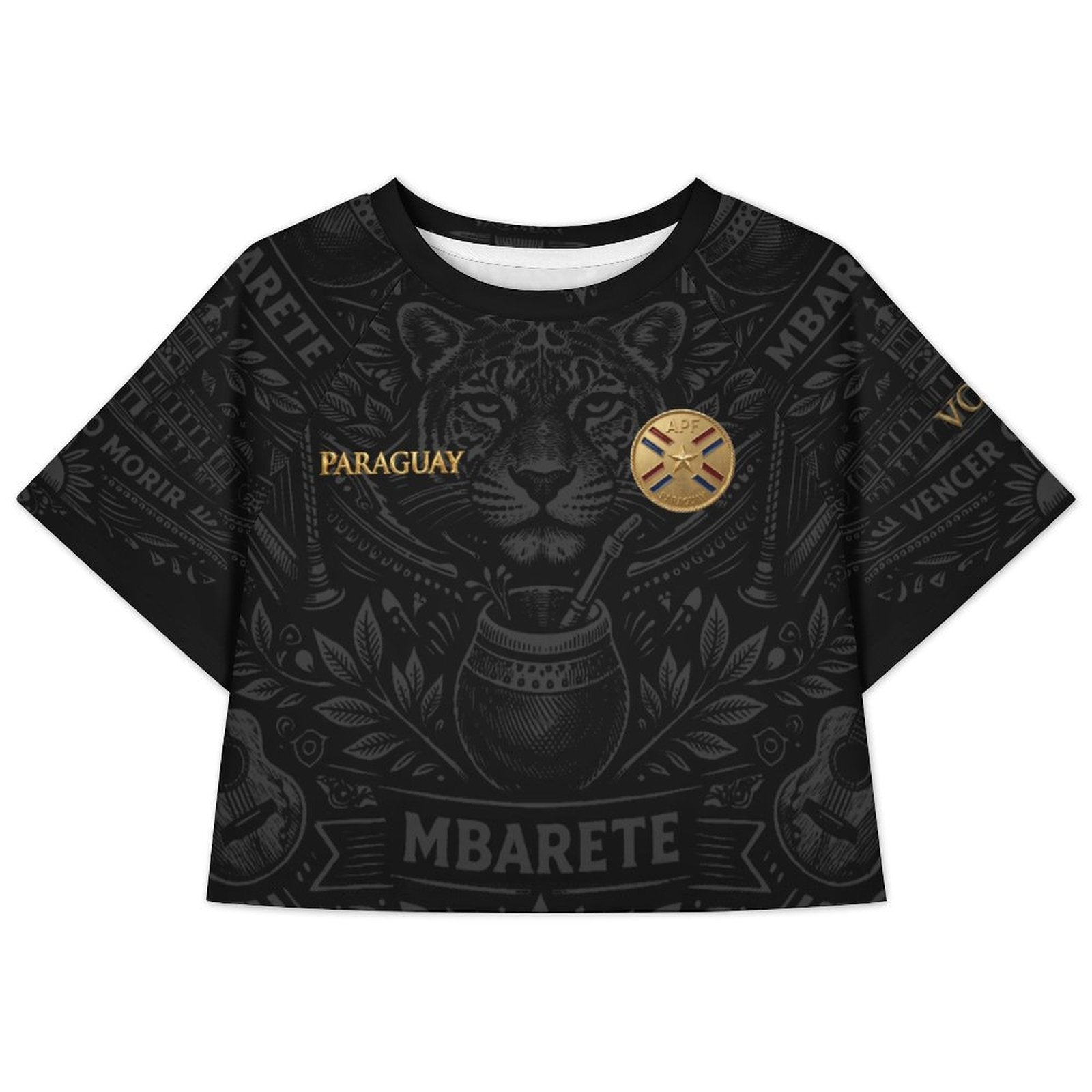 Camiseta corta de la selección paraguaya edición limitada mujer