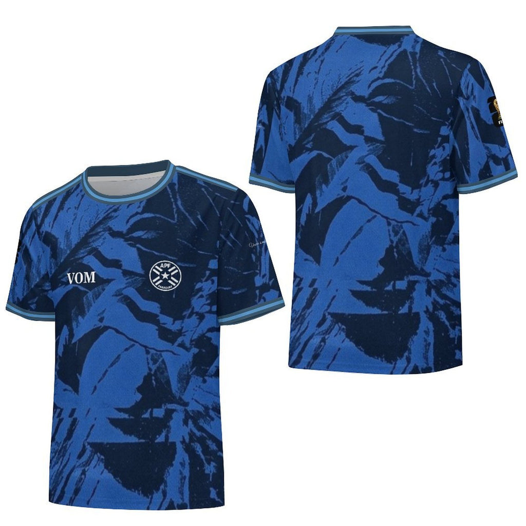 Conjunto de la selección paraguaya edición especial azul marino