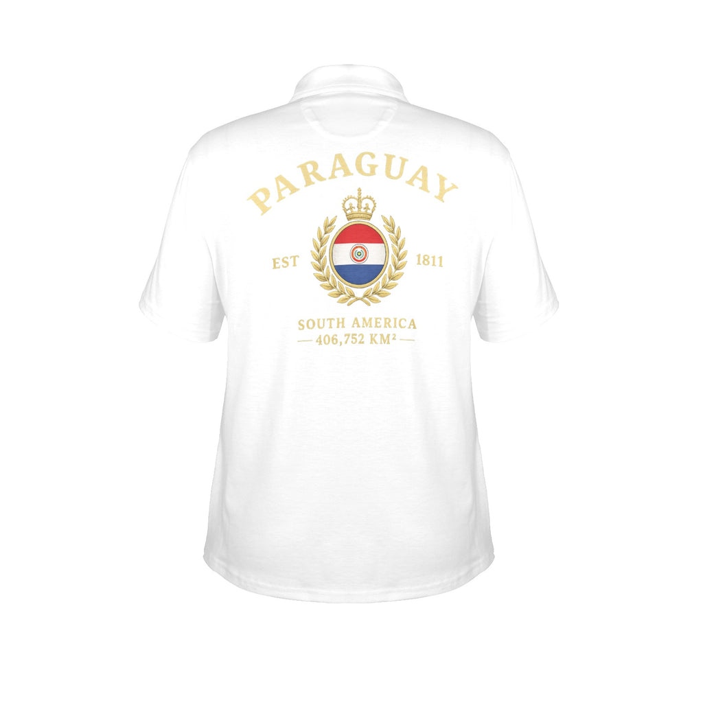 Polo para mujer con diseño de Paraguay