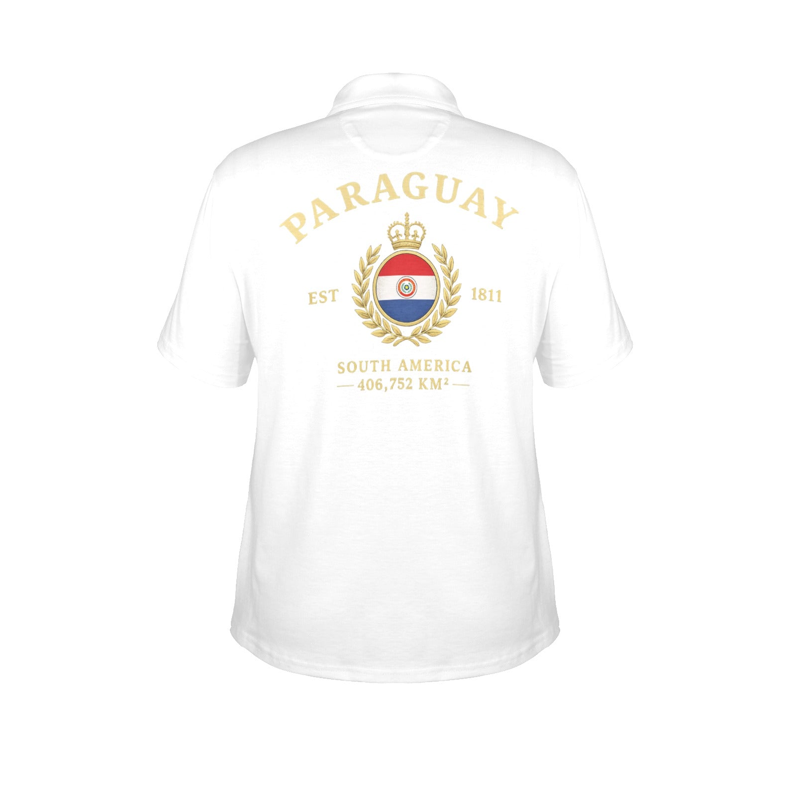 Polo para mujer con diseño de Paraguay