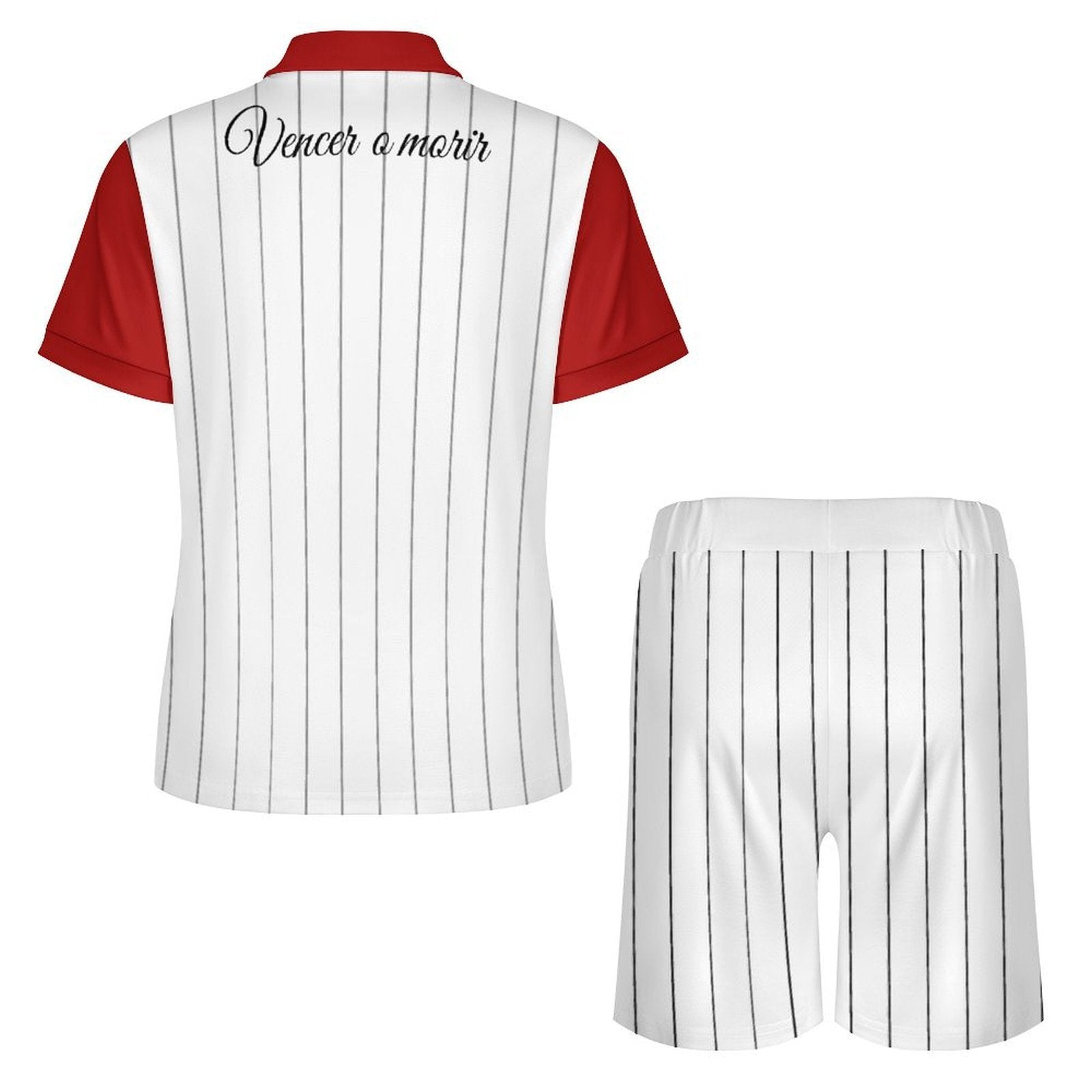 Conjunto polo y pantalón corto hombre con diseño exclusivo