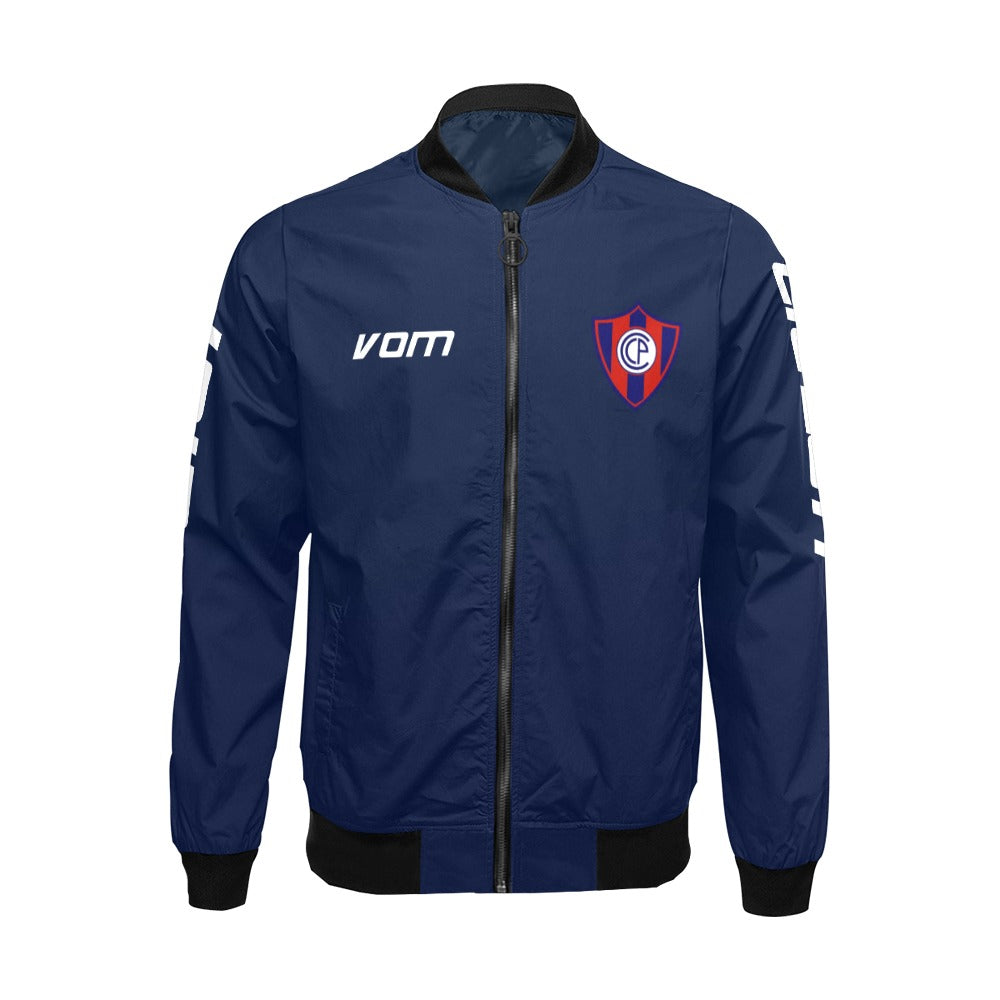 Chaqueta estilo bomber de cerro porteño