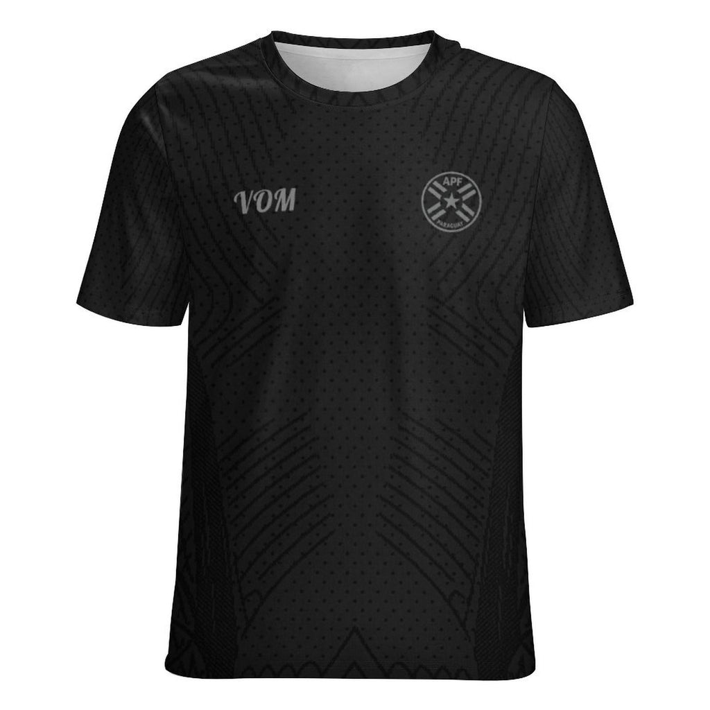 Camiseta deportiva con escudo y diseño de la selección paraguaya