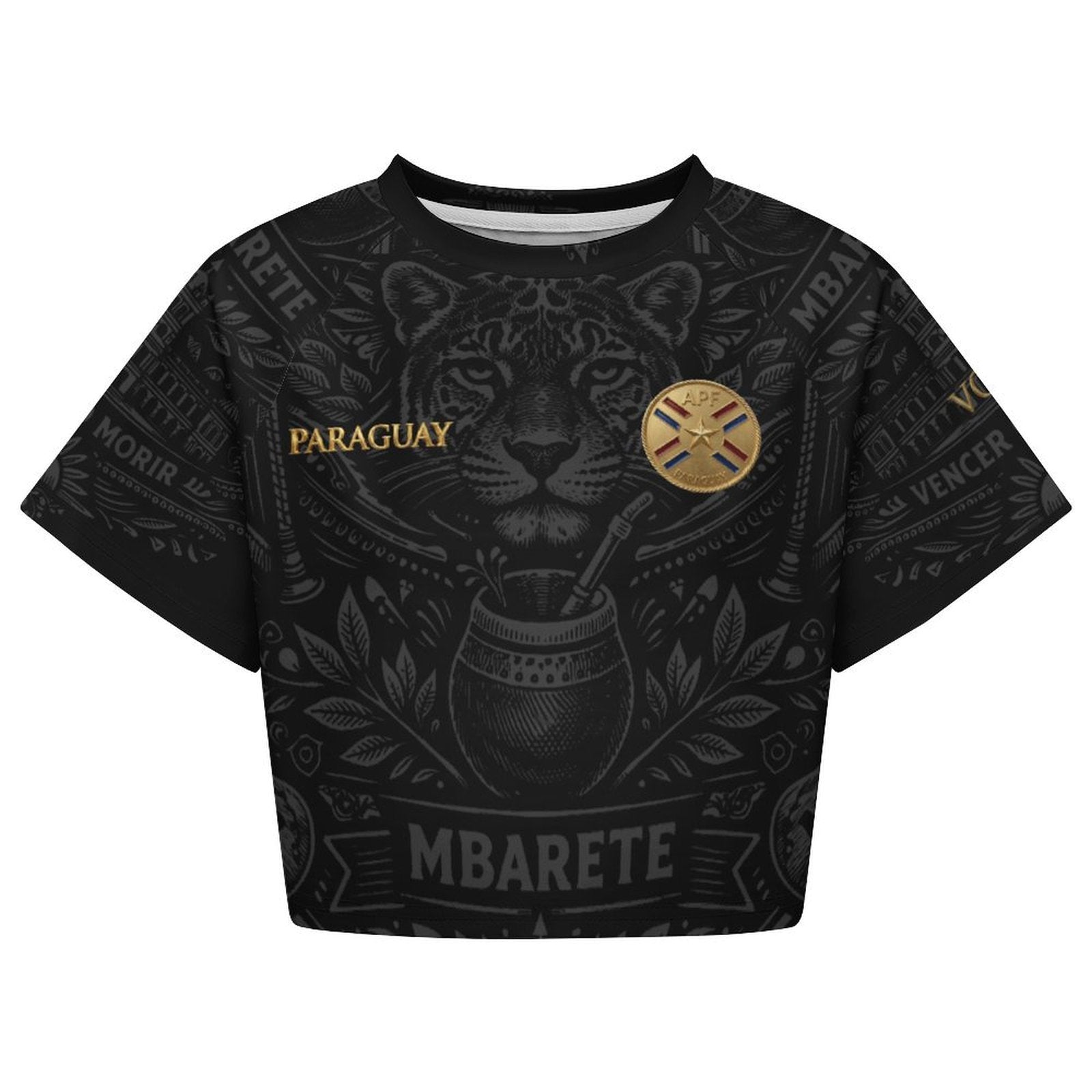 Camiseta corta de la selección paraguaya edición limitada mujer