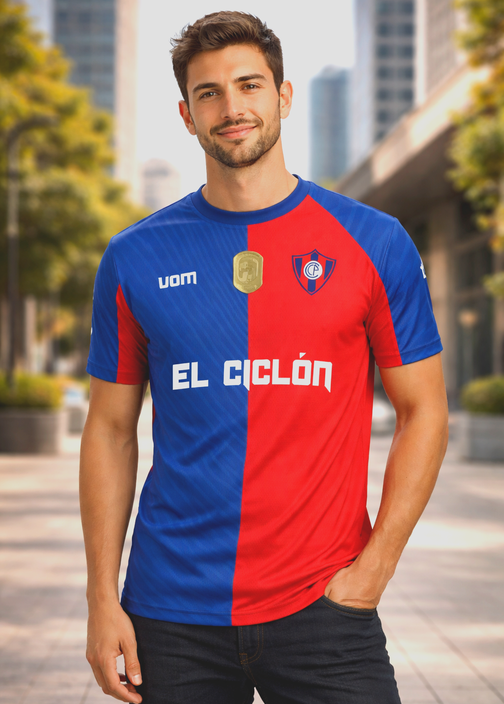 Camiseta del ciclón edición VOM