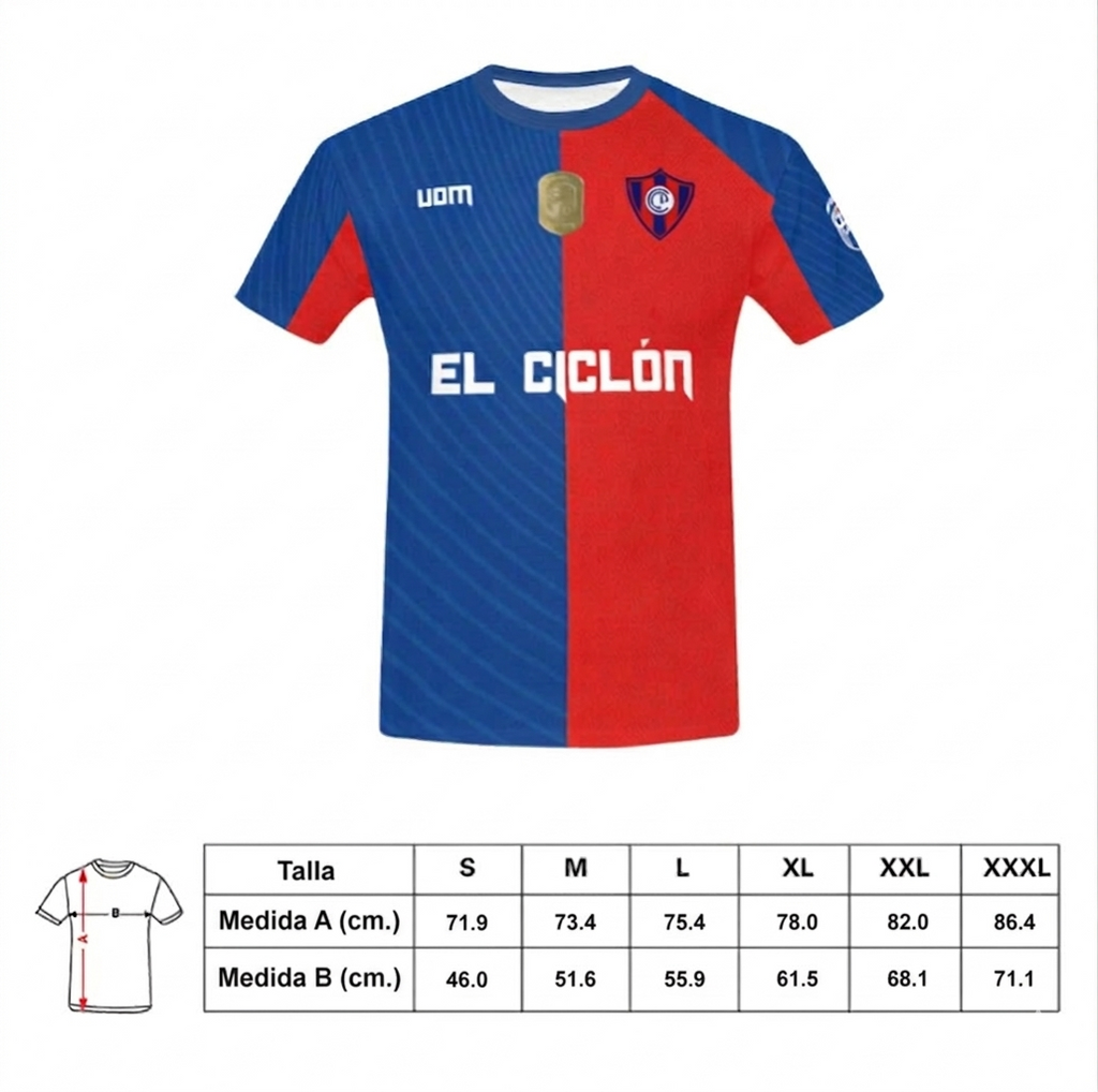 Camiseta del ciclón edición VOM