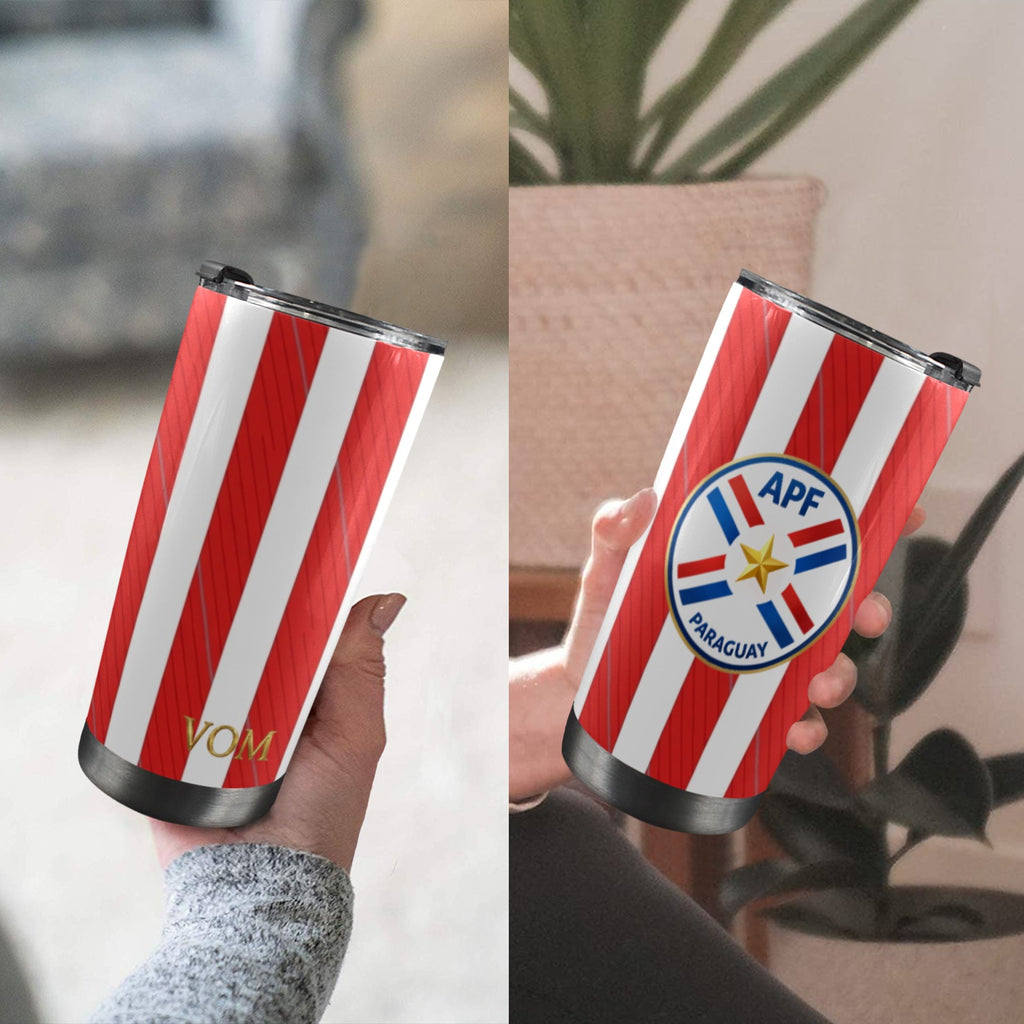 Vaso térmico de la selección paraguaya