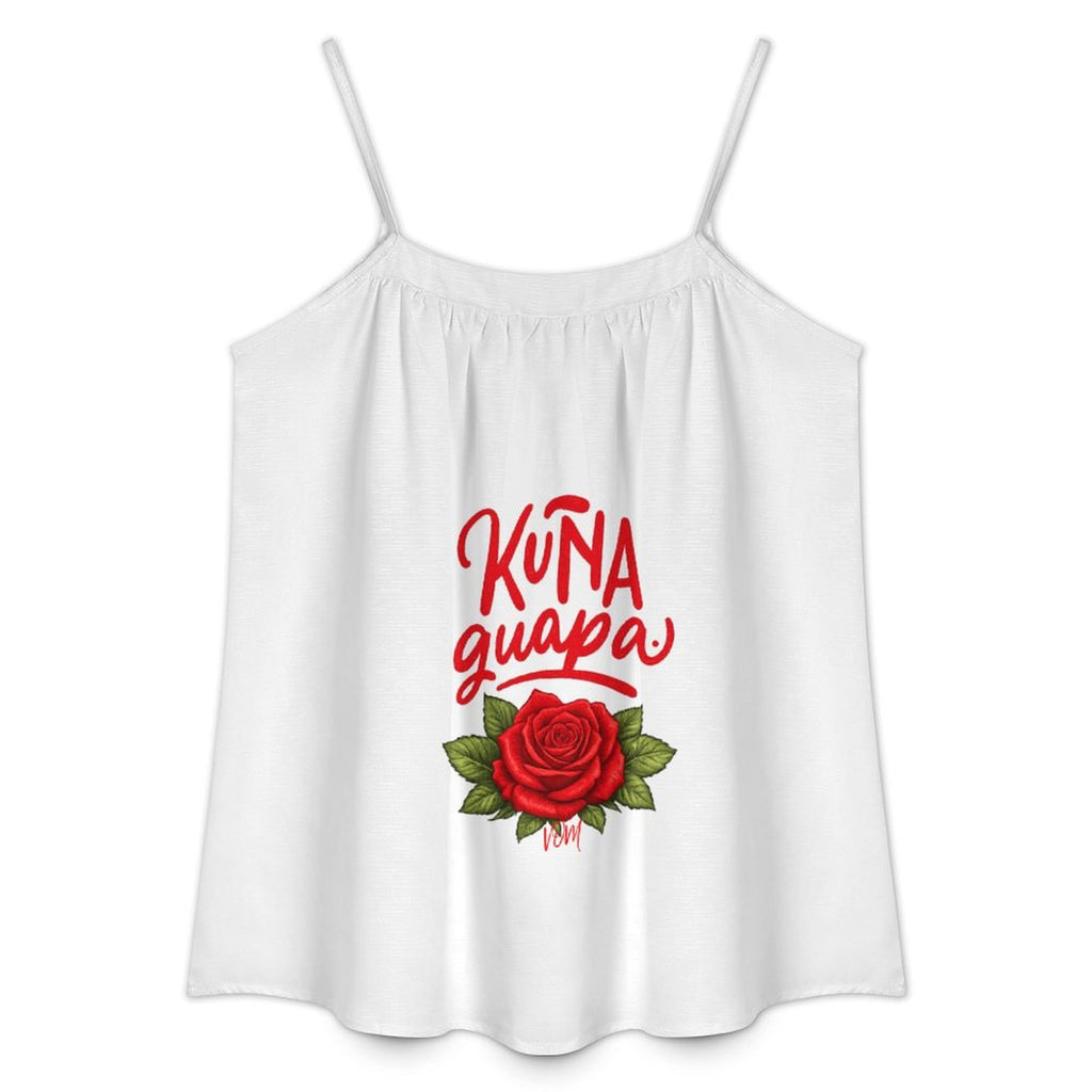 Camiseta sin mangas con tirantes finos y diseño Kuña guapa