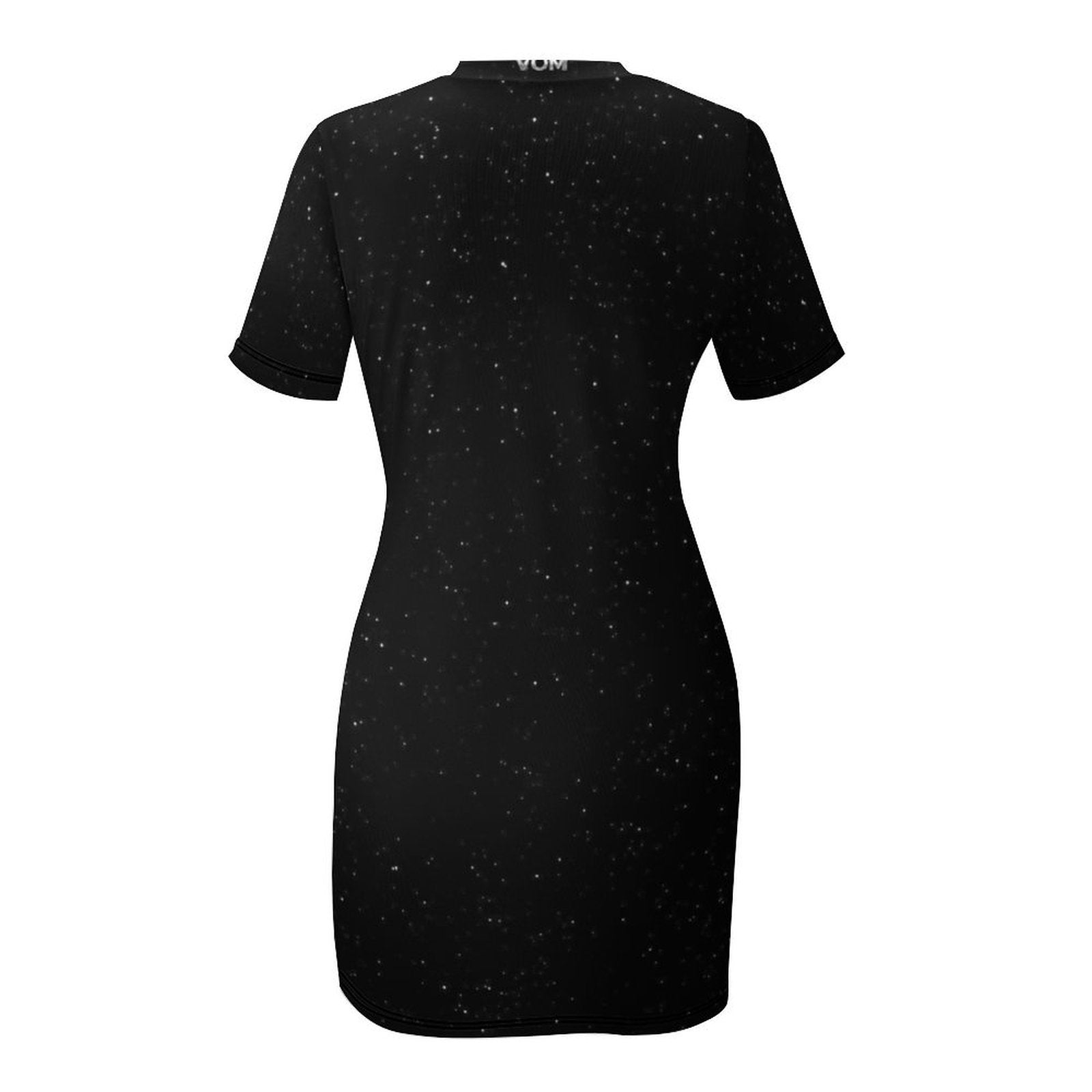 Vestido de manga corta de diseño Che la reina