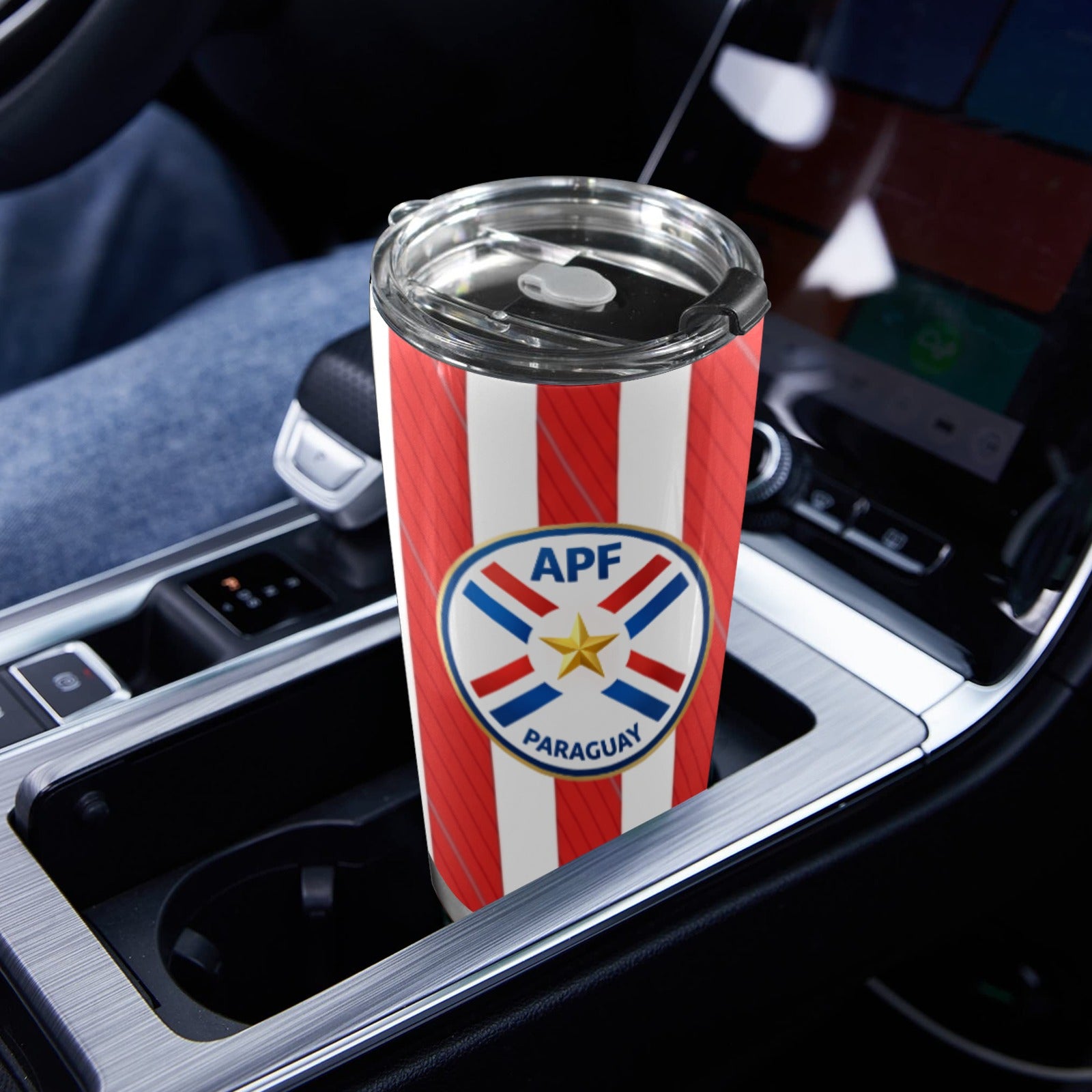 Vaso térmico de la selección paraguaya