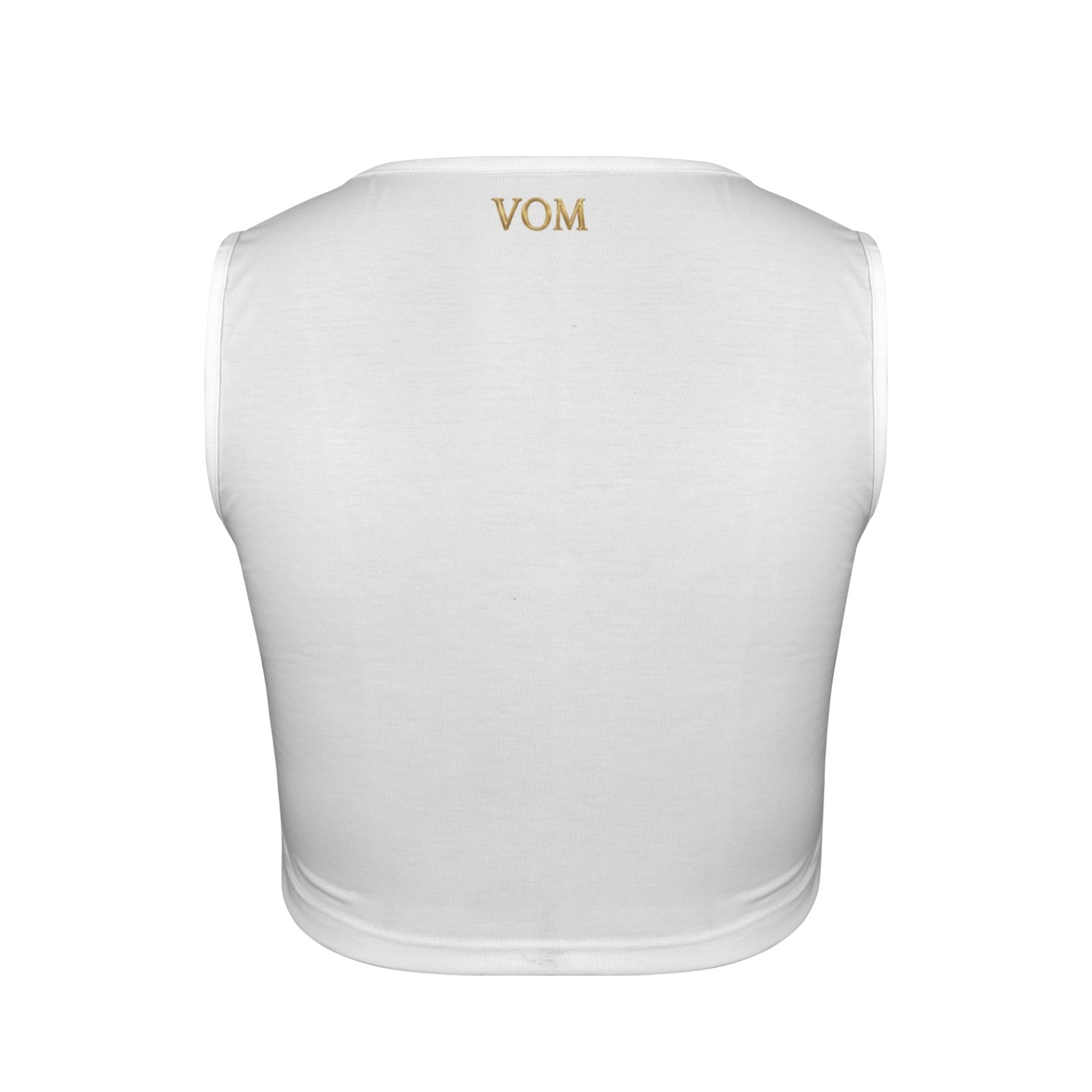 Camiseta sin mangas con cuello cuadrado